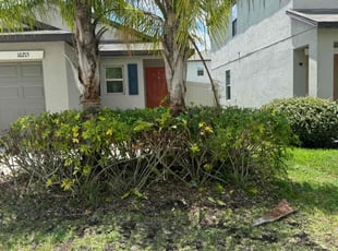 Bush Trimming by Deonta Davis for KATELYN J. in Riverview, FL