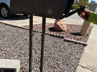 Weeding by Arnold Cano for Lois R. in Phoenix, AZ