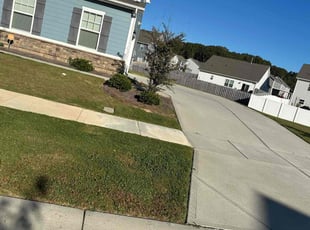 Sundeep E.'s Lawn Mowing service result