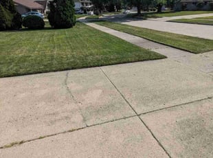 Jennifer L.'s Lawn Mowing service result