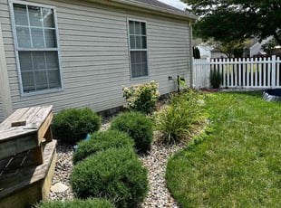 Weeding by Broderick Wilson for Scott K. in Fishers, IN