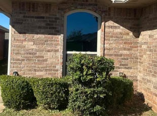 Bush Trimming by Leray Thornton for Amy R. in Edmond, OK