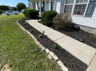 Weeding by Chris Thomas for Marsha F. in Chester, VA