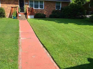 Sherrika A.'s Lawn Service service result