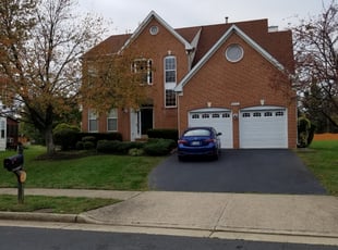 Leaf Removal by Mark Burke for Peter K. in Centreville, VA