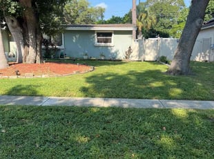Stacia S.'s Lawn Care service result