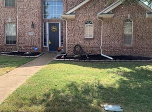 Landscaping by Patrick Hensley for Kathryn S. in McKinney, TX