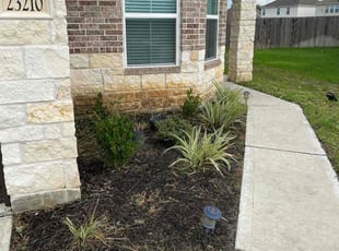 Weeding by Domingo Rosas for Agnes P. in Spring, TX
