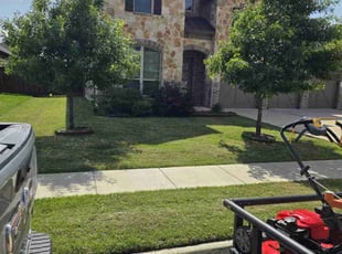 Darleen C.'s Lawn Mowing service result