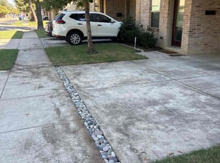 Landscaping by Victor Ramirez for John J. in Dallas, TX