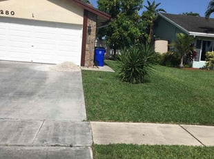 Clyde B.'s Lawn Mowing service result