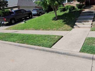 Melanie B.'s Lawn Service service result