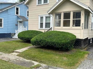 Bush Trimming by David Bowen for Shamika B. in Syracuse, NY