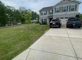 Thurman M.'s Lawn Mowing service result