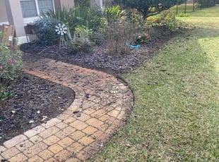 Weeding by Charles Ohonba for Chad W. in Jacksonville, FL