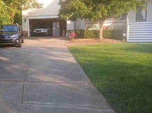 Matthew j.'s Lawn Mowing service result