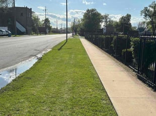 Krystal M.'s Lawn Care service result