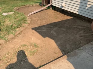Landscaping by Carlos Sarinana for Robert W. in Woodbury, MN