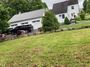 Leaf Removal by Miquell Davis for Joe K. in New Fairfield, CT