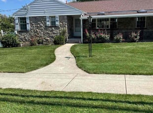 Matthew O.'s Lawn Mowing service result