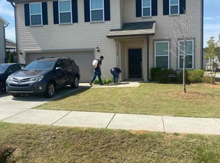 Weeding by Brandon Medlin for Ulysses B. in Youngsville, NC