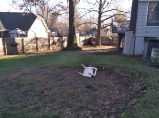 Leaf Removal by Julio Almestica for David W. in Blue Springs, MO