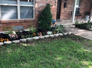 Landscaping by Simon Diamond for Benish S. in Dallas, TX
