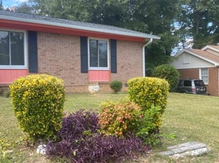Bush Trimming by Dominique Brame for Angela H. in Charlotte, NC