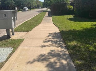 Jamhal B.'s Lawn Service service result