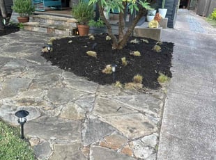 Mulching by Elston Diaz for Janelle E. in Dallas, TX