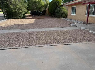 Weeding by Manuel Lucero for Megan L. in Albuquerque, NM