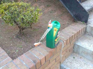 Weeding by Gerald Oyerindr for April . in Decatur, GA