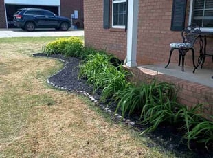 Mulching by James/Andrea Robinson/Stafford for Sheryl G. in Murfreesboro, TN