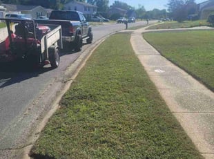 April H.'s Yard Cutting service result