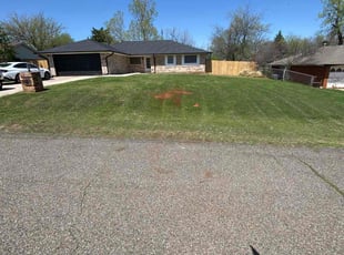 Leaf Removal by Terrance Walker for Mark D. in Mustang, OK