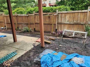 Weeding by Mark Burke for Matt S. in Sully, VA