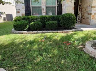Bush Trimming by Andrew Garza for Sam S. in San Antonio, TX
