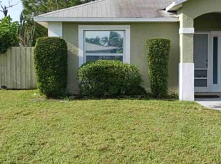 Bush Trimming by Michael Banmah for Travis L. in Port St. Lucie, FL