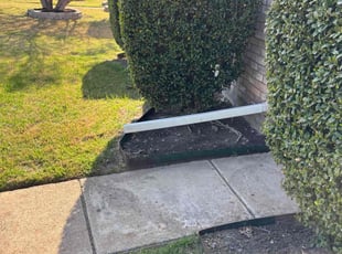 Weeding by Osmin Salvador for David V. in Rockwall, TX