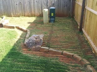 Weeding by Josefina Lopez for Larry C. in Yukon, OK