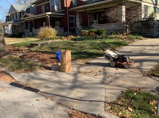 Leaf Removal by John Jackman Jr for Michell T. in Kansas City, MO