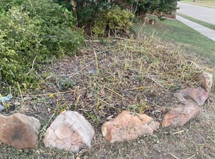 Fern C.'s Flower Bed Weeding service result