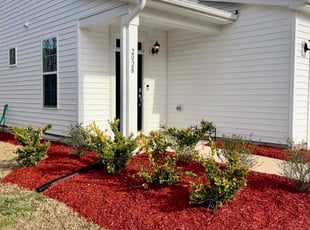 Mulching by Caitlin Hough for Kenny N. in Durham, NC