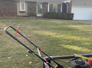 Leaf Removal by Edward Ball for Logan C. in Springfield, MO