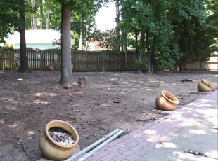 Leaf Removal by Nicholas Chambers for Danielle I. in Chester, VA