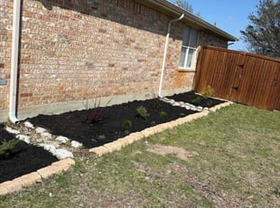 Landscaping by Osmin Salvador for Jessica S. in Wylie, TX