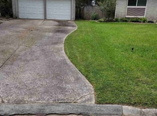 Amber P.'s Lawn Mowing service result