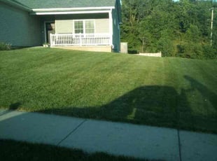Gwen M.'s Lawn Mowing Service service result