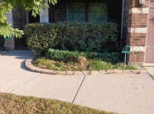 Bush Trimming by Gralin Johnson for Michael M. in Fort Worth, TX
