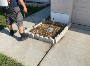 Weeding by Rob Bowe for Ben M. in Brandon, FL